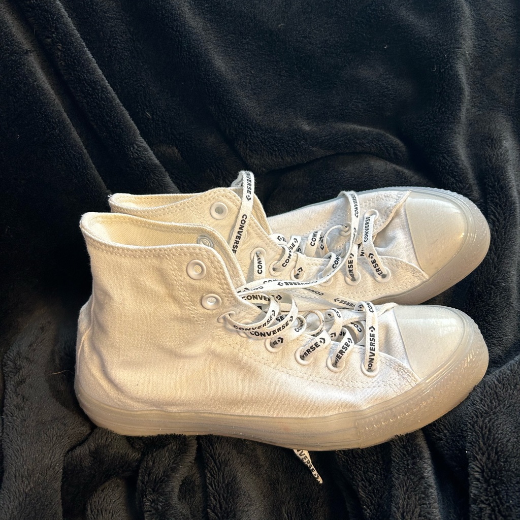 All White Converse!